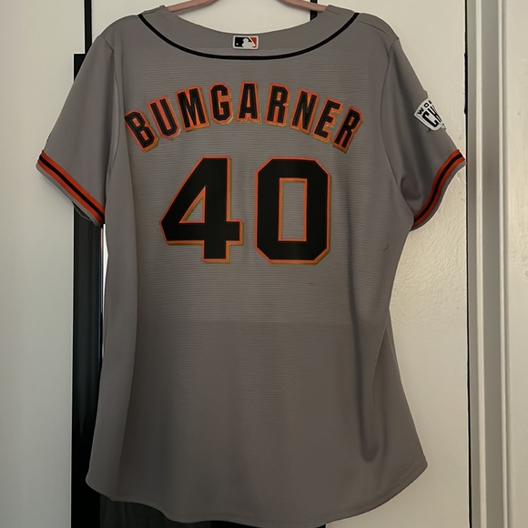 Lightly worn Sf Giants jersey Bumgarner World Series 2014 - Picture 2 of 3